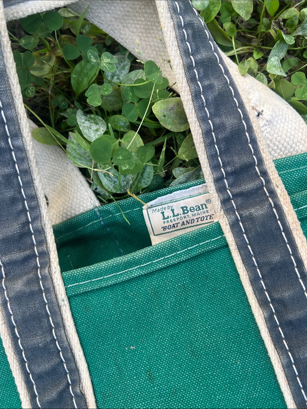 Vintage L.L. Bean Boat and Tote Bag - Picture 2 of 10